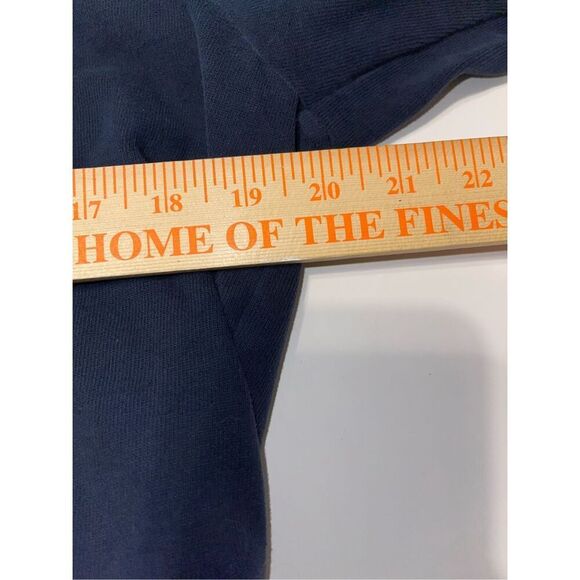 VTG Hollister Polo Shirt, Collared Long Sleeve Shirt, Navy Blue Mens XL A22 - Picture 5 of 6